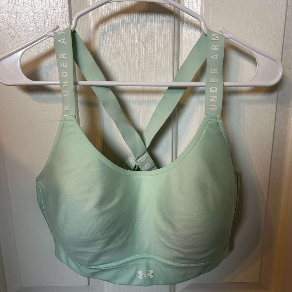 Under Armour Women's Mint Sports Bra Size XL